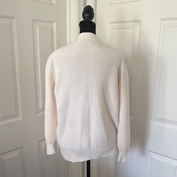 Loft Girlfriend Cream Cardigan Sweater - Picture 5 of 12